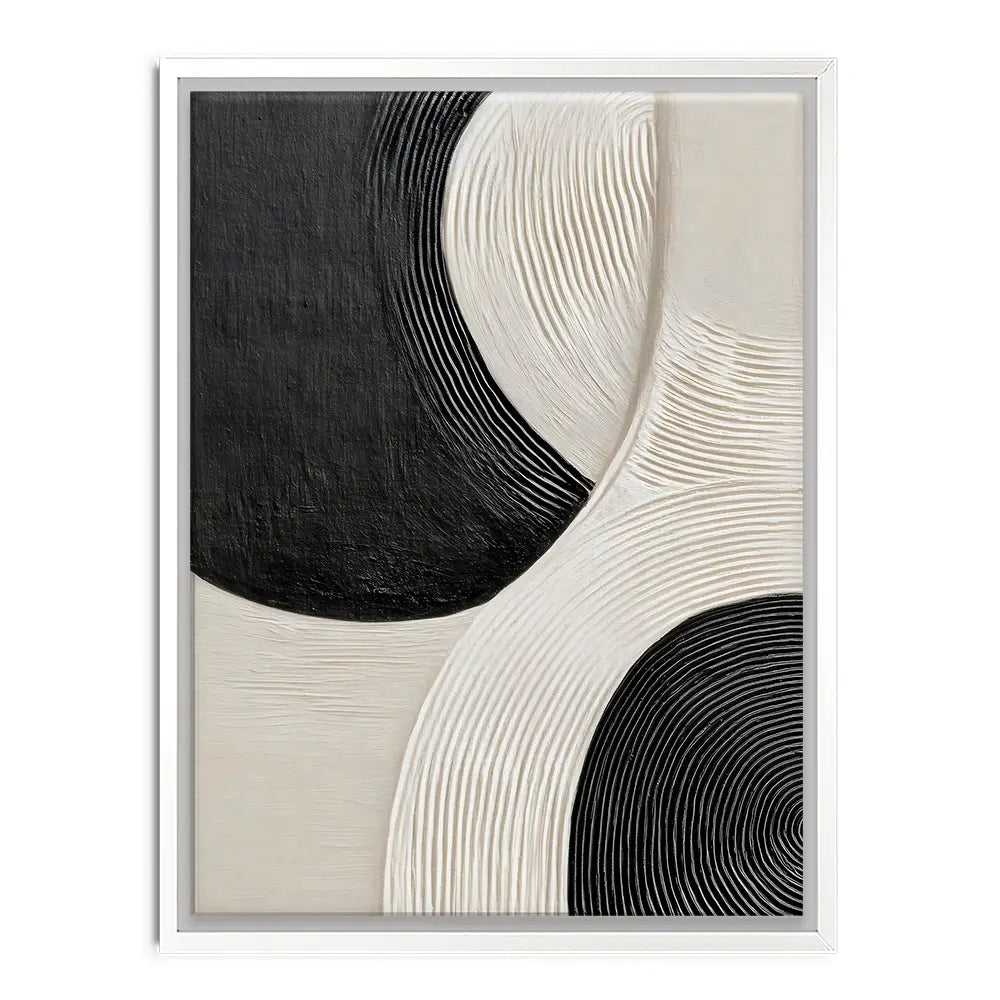 Curved Swirls Canvas Print Curved Swirls Canvas Print wall art product LSR Design Studio - Independent