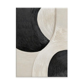 Curved Swirls Canvas Print Curved Swirls Canvas Print wall art product LSR Design Studio - Independent