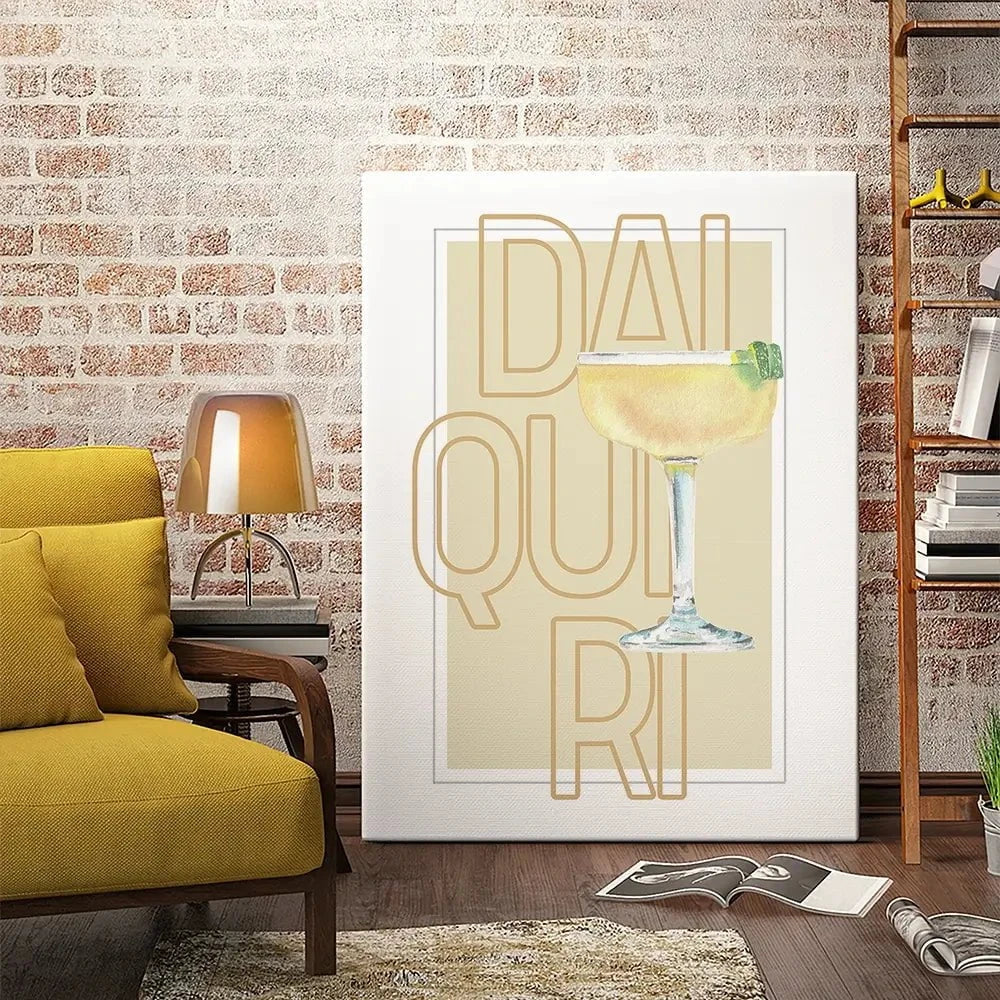 Daiquiri Canvas Print Daiquiri Canvas Print wall art product Art Print Shop