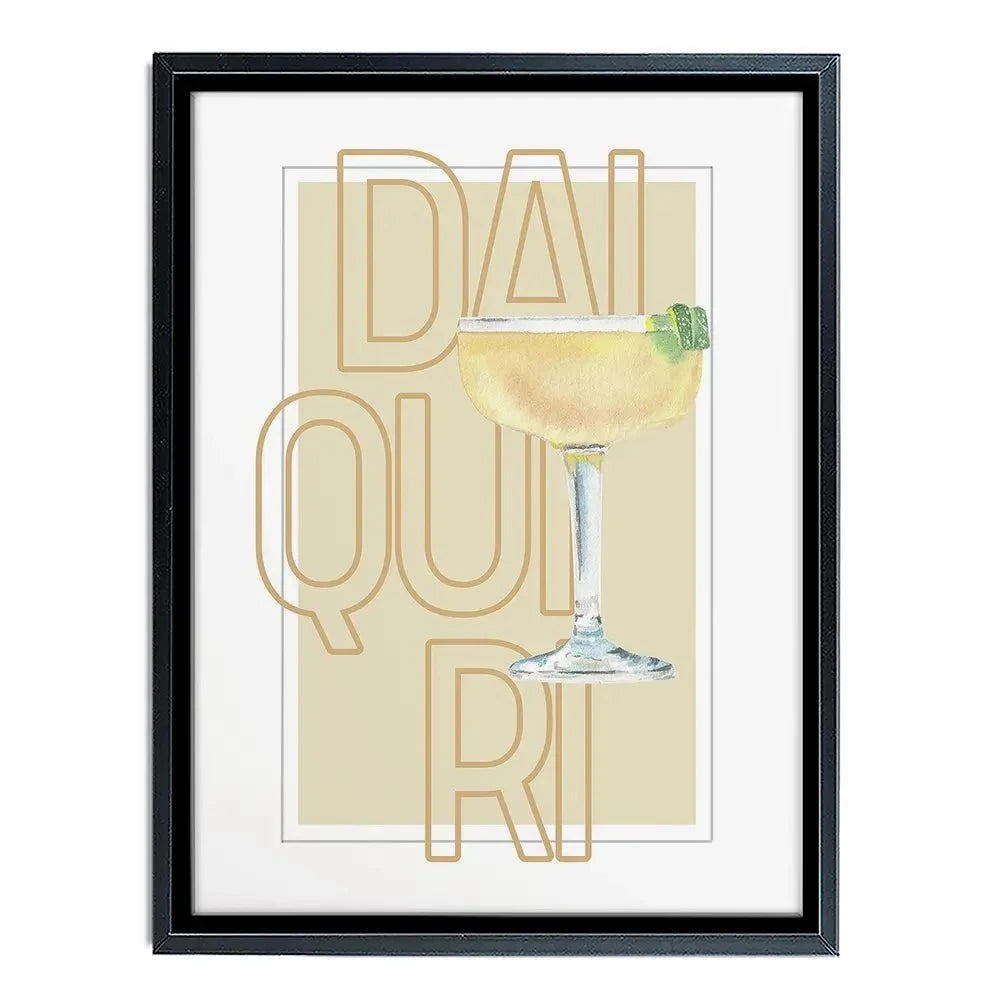 Daiquiri Canvas Print Daiquiri Canvas Print wall art product Art Print Shop