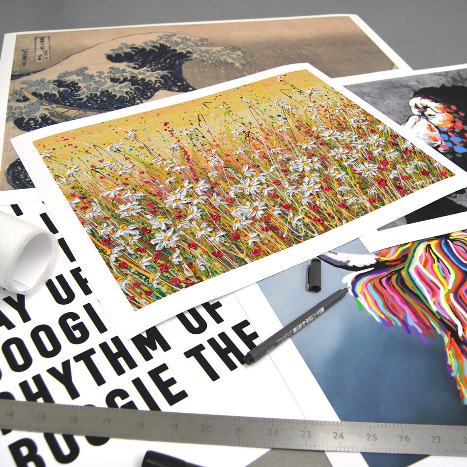 Daisies At Sunset Art Print Daisies At Sunset Art Print wall art product Olga Tkachyk