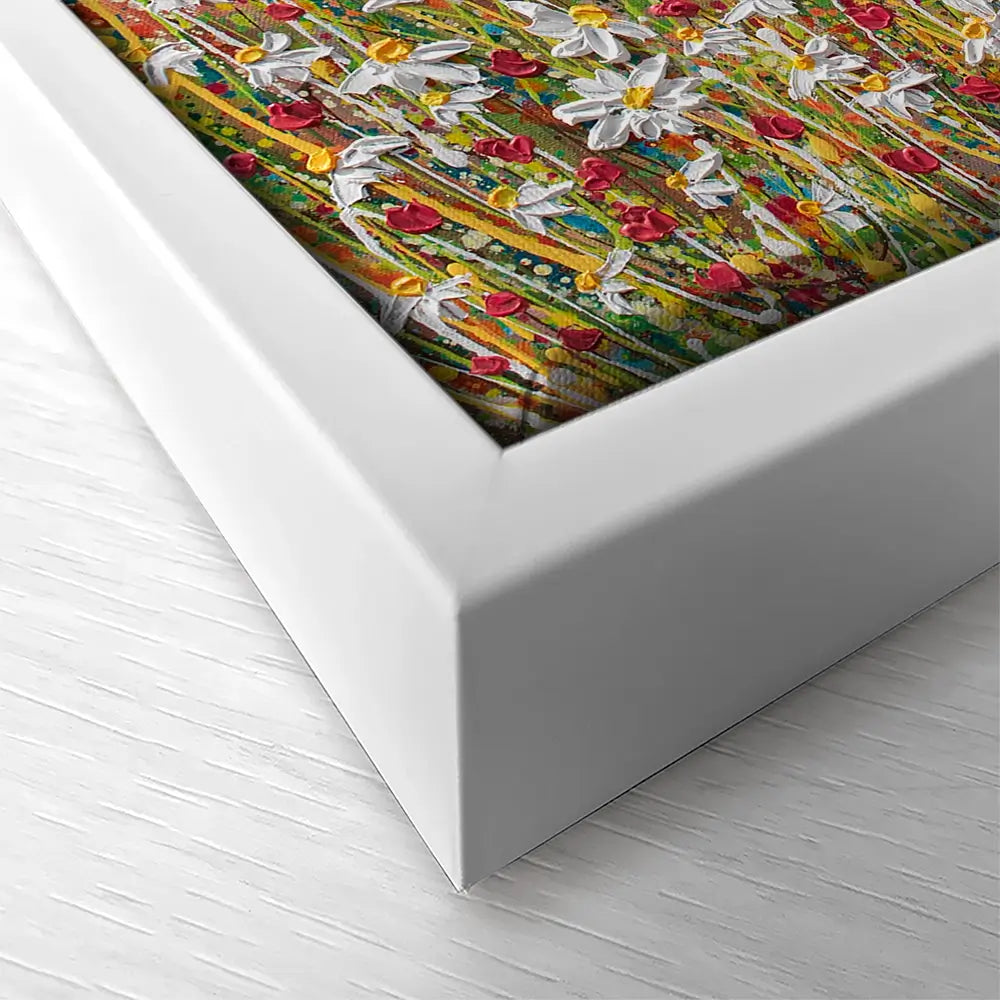 Daisies At Sunset Canvas Print Daisies At Sunset Canvas Print wall art product Olga Tkachyk