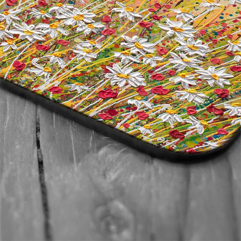Daisies At Sunset Coaster Set Daisies At Sunset Coaster Set wall art product Olga Tkachyk