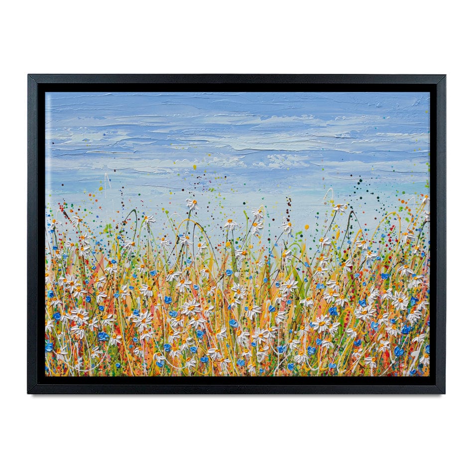 Daisies In August Canvas Print wall art product Olga Tkachyk