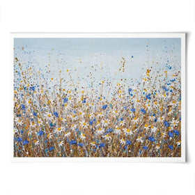 Daisies In September Art Print Daisies In September Art Print wall art product Olga Tkachyk