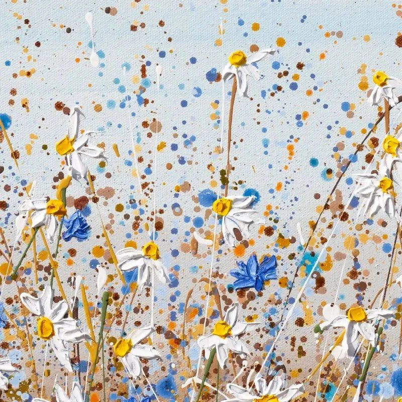 Daisies In September Art Print Daisies In September Art Print wall art product Olga Tkachyk