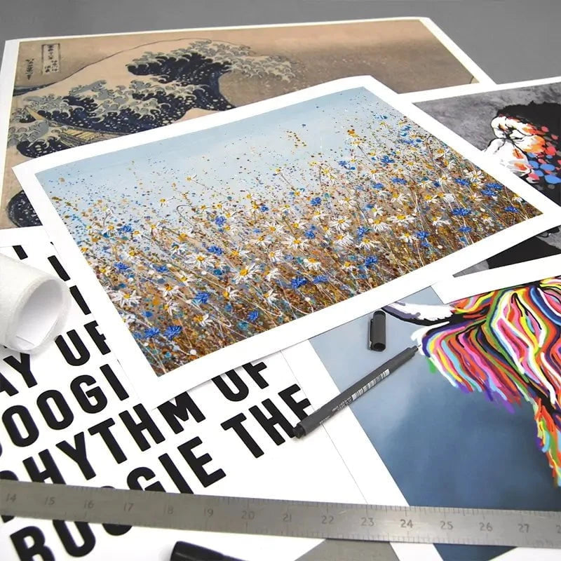 Daisies In September Art Print Daisies In September Art Print wall art product Olga Tkachyk