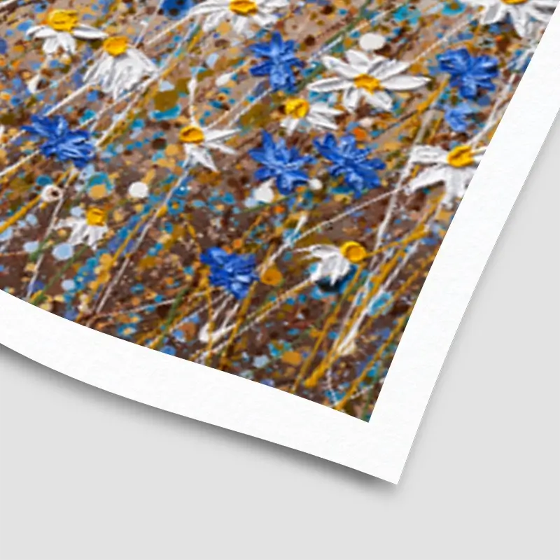 Daisies In September Art Print Daisies In September Art Print wall art product Olga Tkachyk