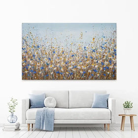 Daisies In September Canvas Print Daisies In September Canvas Print wall art product Olga Tkachyk