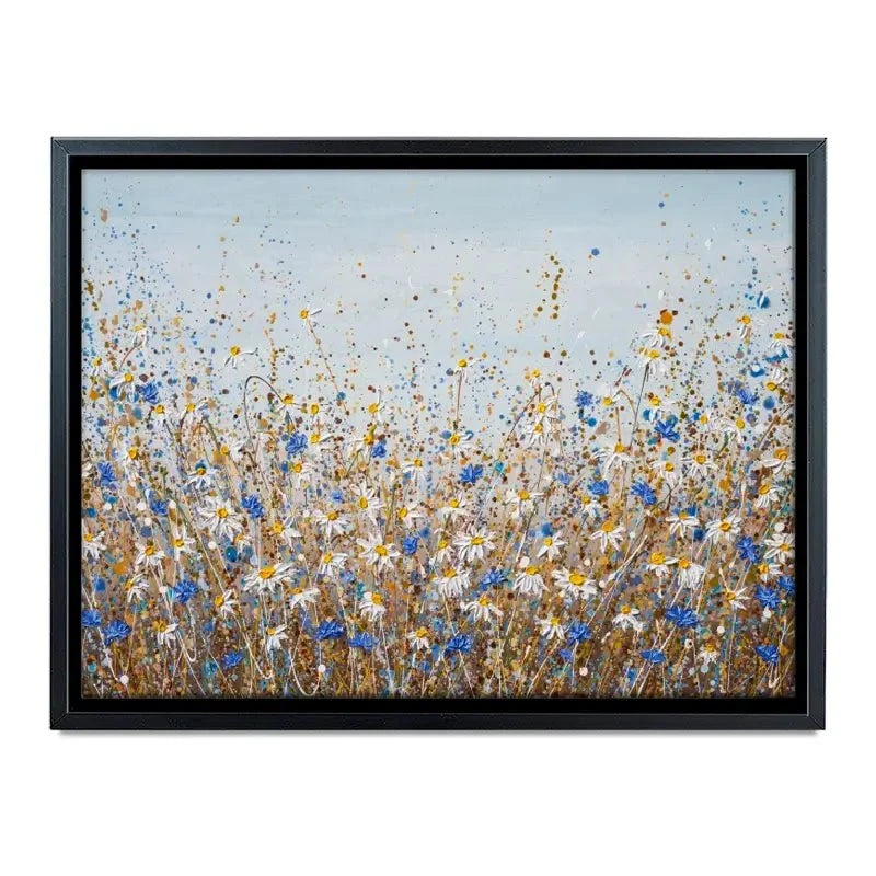 Daisies In September Canvas Print Daisies In September Canvas Print wall art product Olga Tkachyk