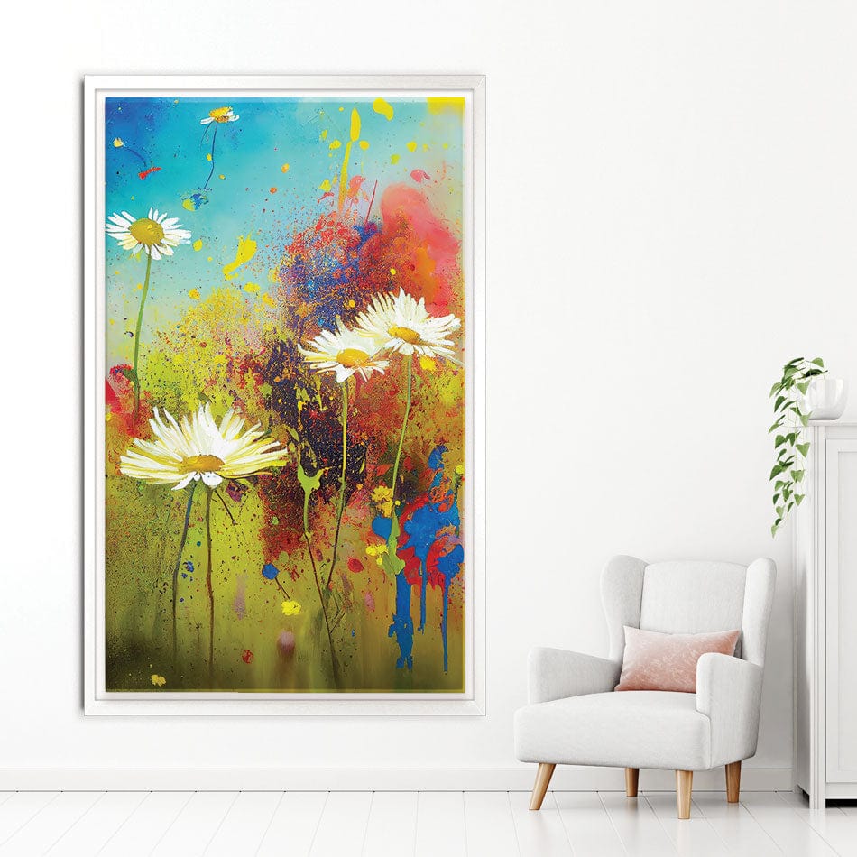 Daisy Adventures Canvas Print wall art product 3d_and_photo / Shutterstock