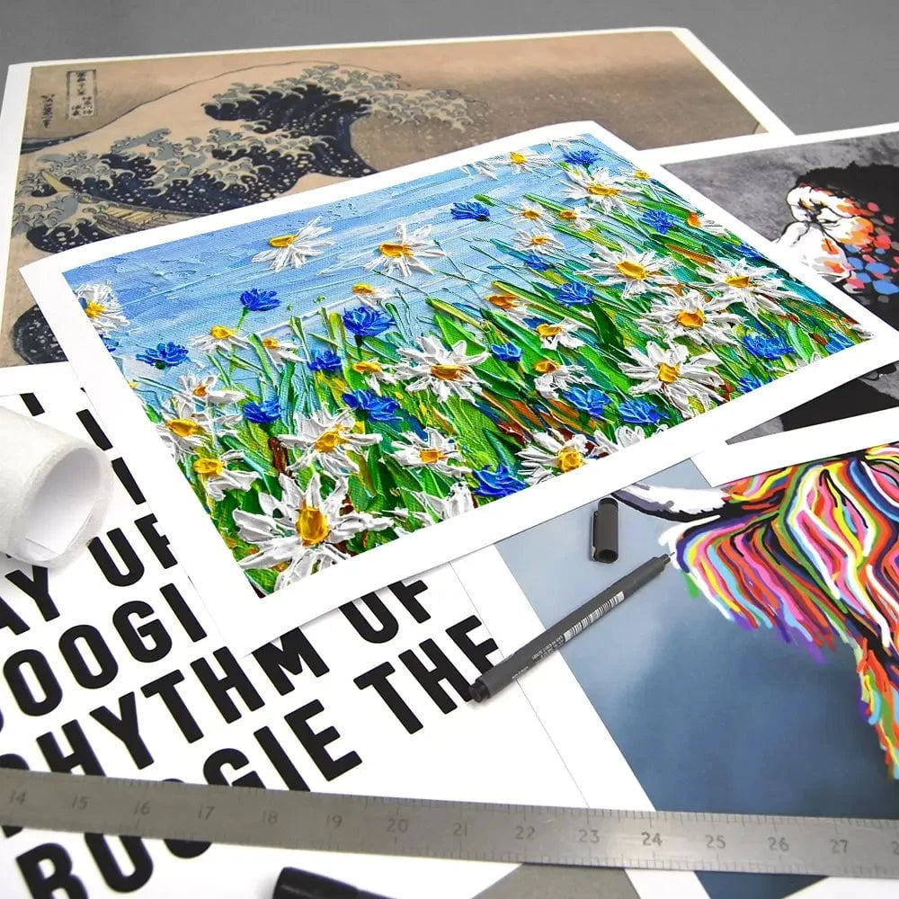 Daisy Art Print Daisy Art Print wall art product Olga Tkachyk