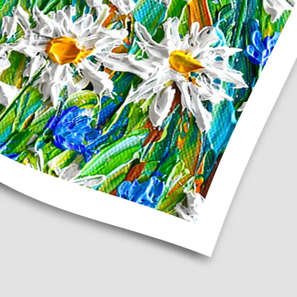 Daisy Art Print Daisy Art Print wall art product Olga Tkachyk