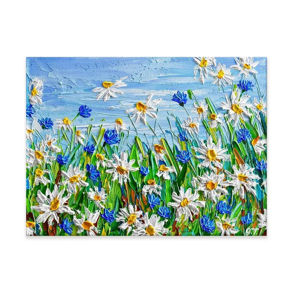 Daisy Canvas Print Daisy Canvas Print wall art product Olga Tkachyk