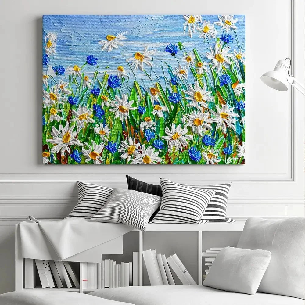 Daisy Canvas Print Daisy Canvas Print wall art product Olga Tkachyk