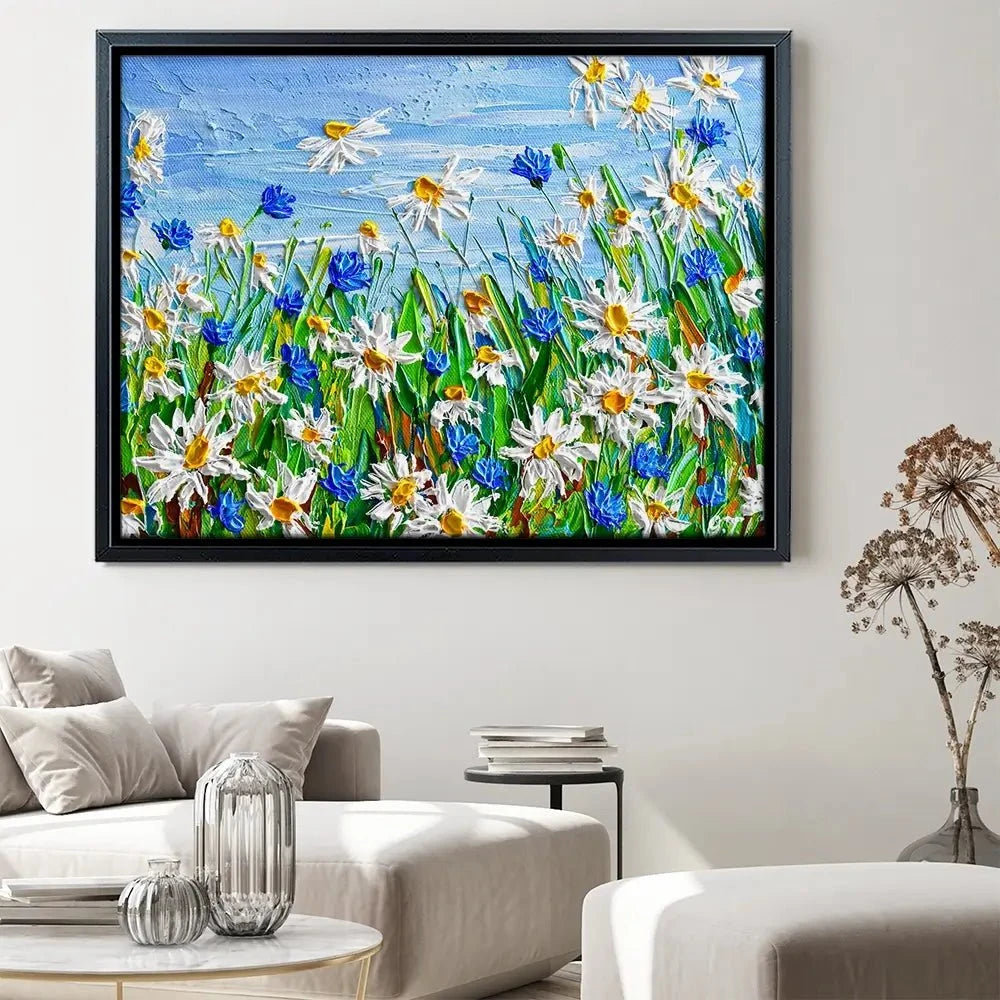 Daisy Canvas Print Daisy Canvas Print wall art product Olga Tkachyk