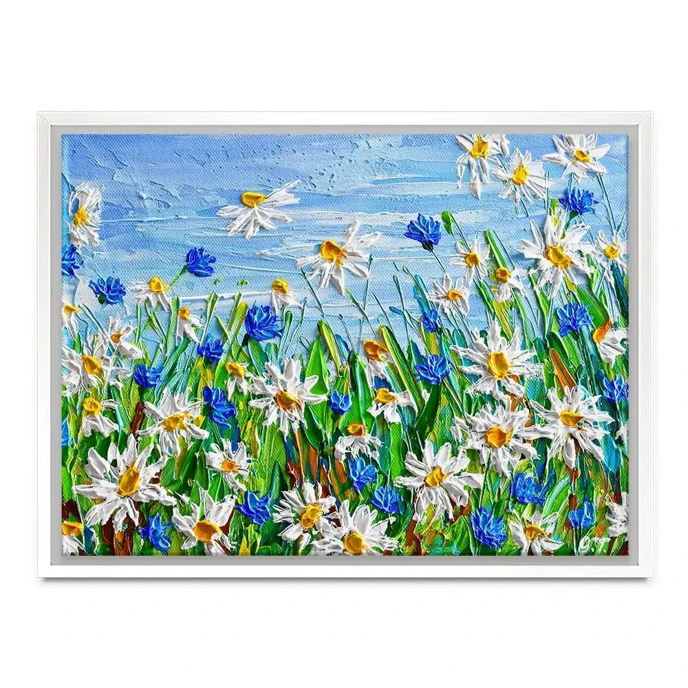 Daisy Canvas Print Daisy Canvas Print wall art product Olga Tkachyk