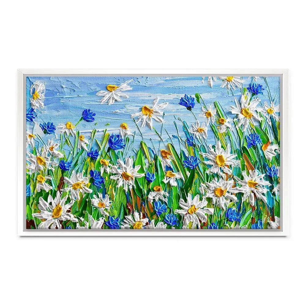 Daisy Canvas Print Daisy Canvas Print wall art product Olga Tkachyk