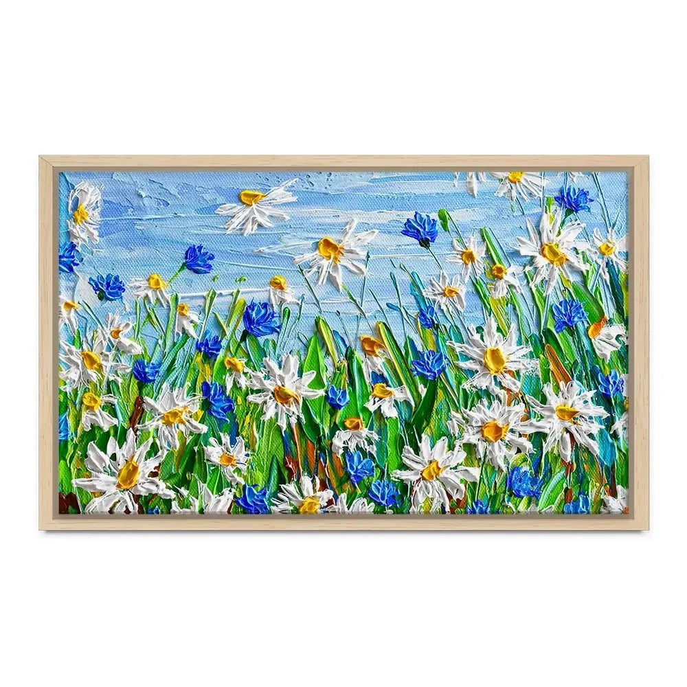 Daisy Canvas Print Daisy Canvas Print wall art product Olga Tkachyk