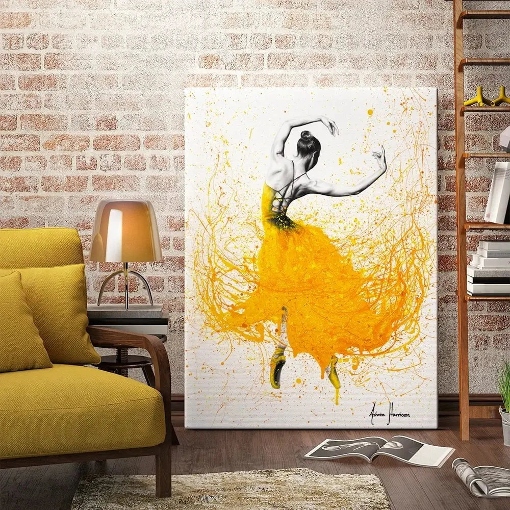 Daisy Dance Canvas Print Daisy Dance Canvas Print wall art product Ashvin Harrison
