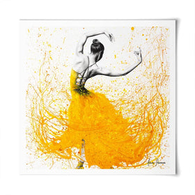 Daisy Dance Square Art Print Daisy Dance Square Art Print wall art product Art Print Shop