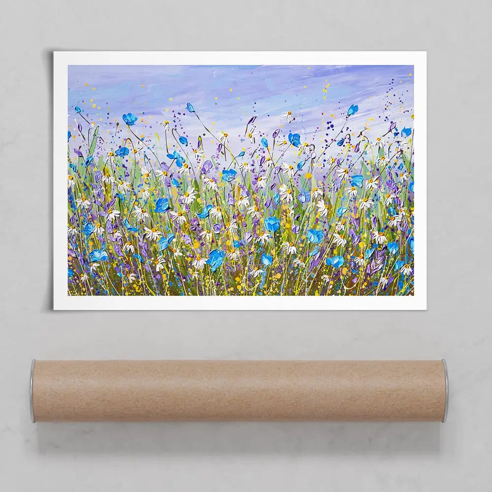 Daisy Dreams Art Print Daisy Dreams Art Print wall art product Olga Tkachyk