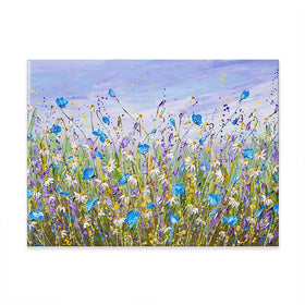 Daisy Dreams Canvas Print Daisy Dreams Canvas Print wall art product Olga Tkachyk