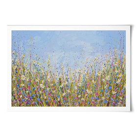 Daisy Joy Art Print Daisy Joy Art Print wall art product Olga Tkachyk
