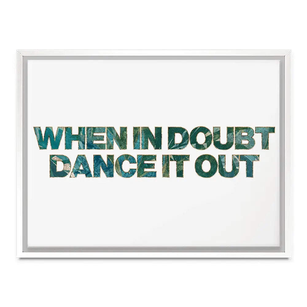 Dance It Out Canvas Print Dance It Out Canvas Print wall art product Sarah Manovski