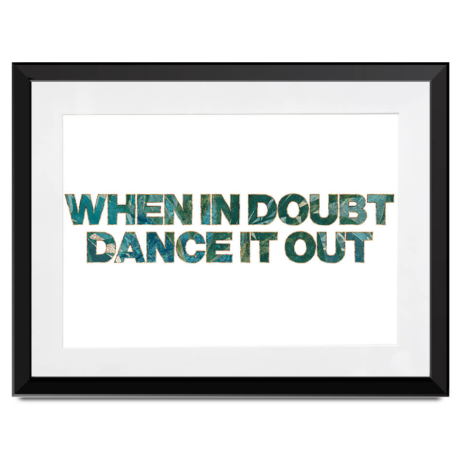 Dance It Out Framed Art Print Dance It Out Framed Art Print wall art product Sarah Manovski