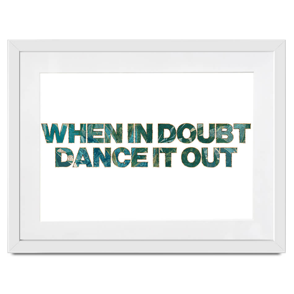 Dance It Out Framed Art Print Dance It Out Framed Art Print wall art product Sarah Manovski