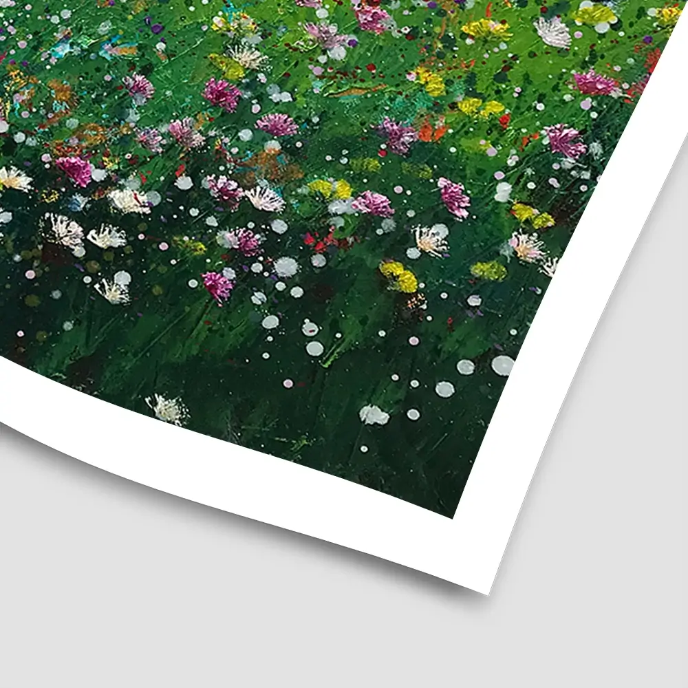 Dance With Me Square Art Print Dance With Me Square Art Print wall art product Laure Bury