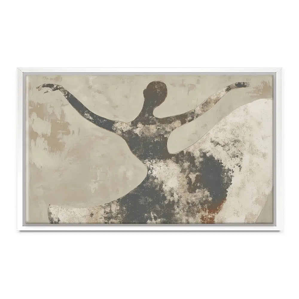 Dancer With Open Arms Canvas Print Dancer With Open Arms Canvas Print wall art product Chromatic Storm Studio