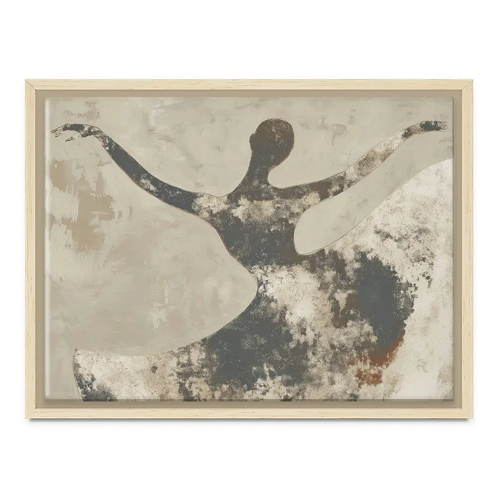 Dancer With Open Arms Canvas Print Dancer With Open Arms Canvas Print wall art product Chromatic Storm Studio