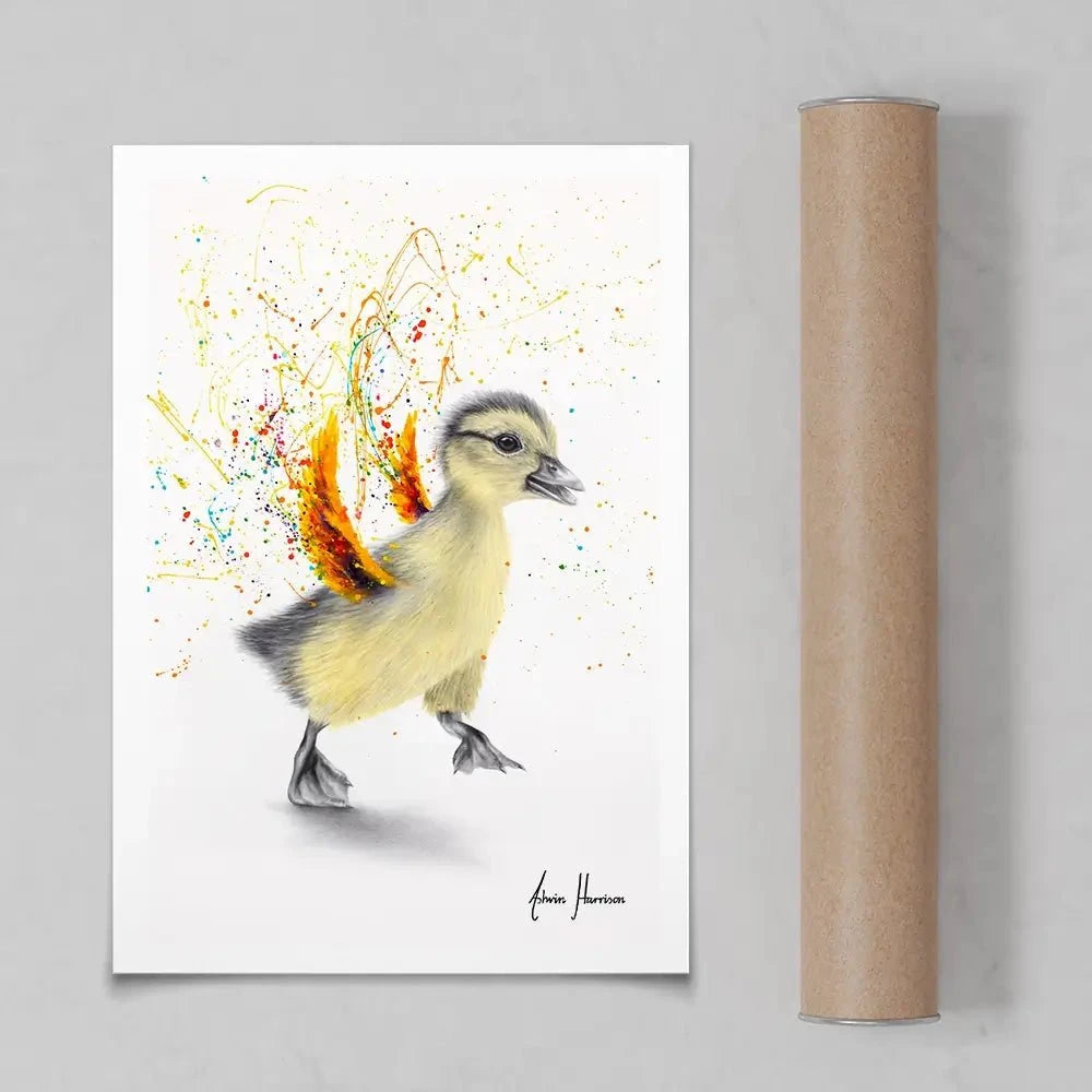 Dancing Duckling Art Print Dancing Duckling Art Print wall art product Ashvin Harrison