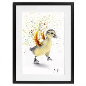 Dancing Duckling Framed Art Print Dancing Duckling Framed Art Print wall art product Ashvin Harrison