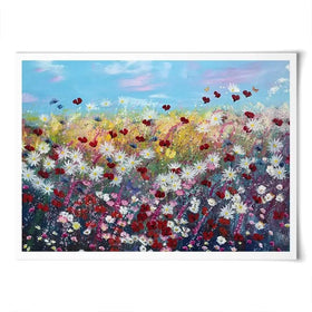 Dancing In The Breeze Art Print Dancing In The Breeze Art Print wall art product Laure Bury