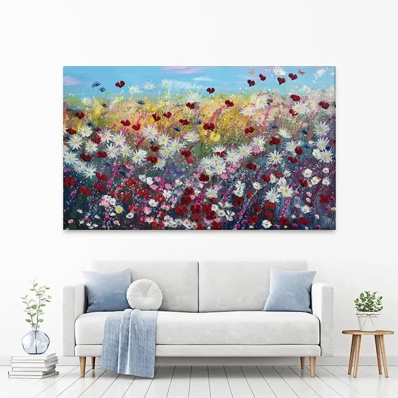 Dancing In The Breeze Canvas Print Dancing In The Breeze Canvas Print wall art product Laure Bury