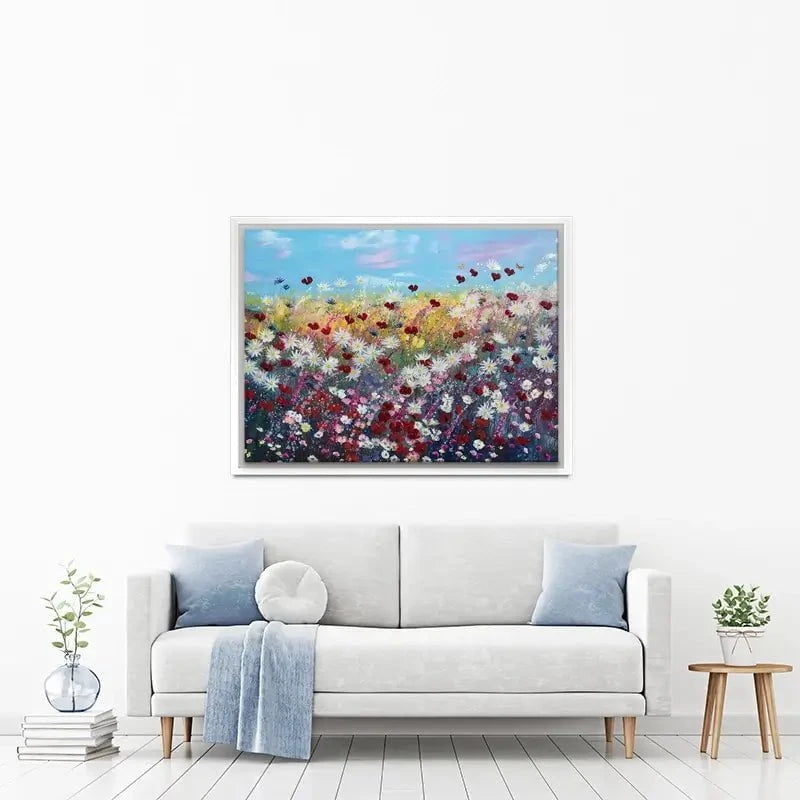 Dancing In The Breeze Canvas Print Dancing In The Breeze Canvas Print wall art product Laure Bury