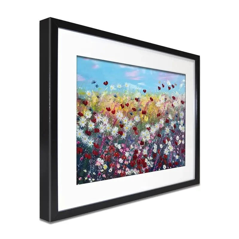 Dancing In The Breeze Framed Art Print Dancing In The Breeze Framed Art Print wall art product Laure Bury