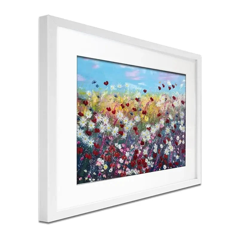 Dancing In The Breeze Framed Art Print Dancing In The Breeze Framed Art Print wall art product Laure Bury