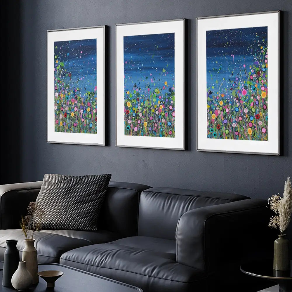 Dancing In The Moonlight Framed Art Print Trio Dancing In The Moonlight Framed Art Print Trio wall art product Jo Gough