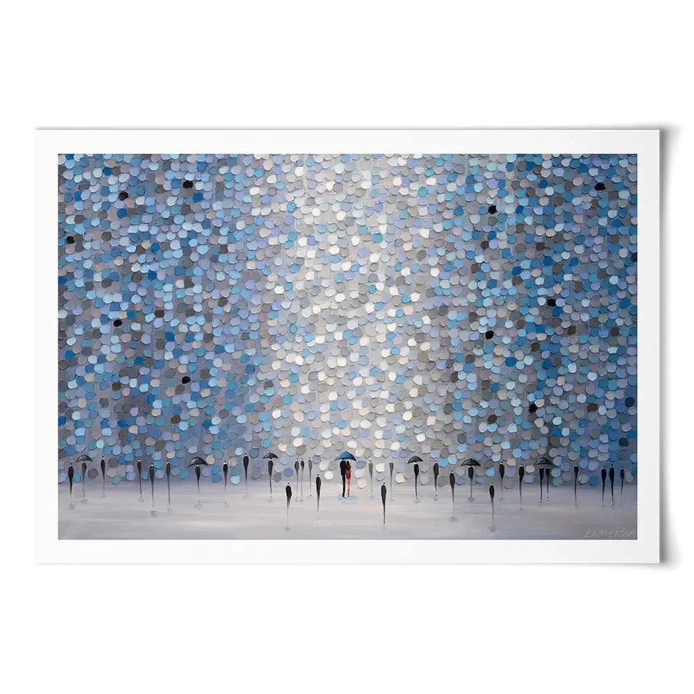 Dancing Rain Art Print Dancing Rain Art Print wall art product Ekaterina Ermilkina