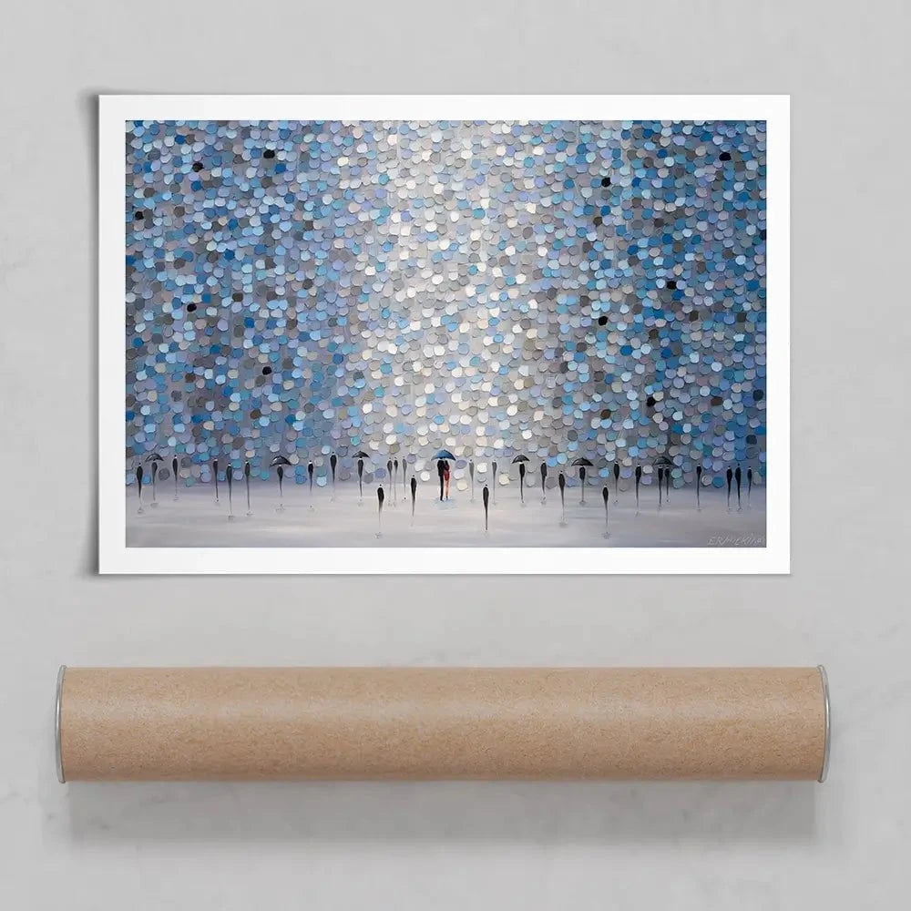 Dancing Rain Art Print Dancing Rain Art Print wall art product Ekaterina Ermilkina