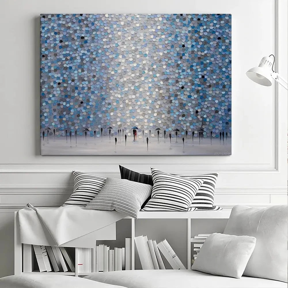 Dancing Rain Canvas Print Dancing Rain Canvas Print wall art product Ekaterina Ermilkina