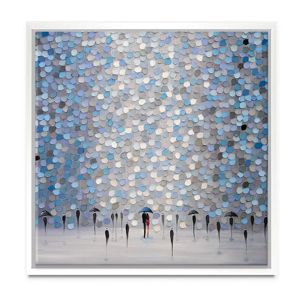 Dancing Rain Oversized Canvas Print Dancing Rain Oversized Canvas Print wall art product Ekaterina Ermilkina