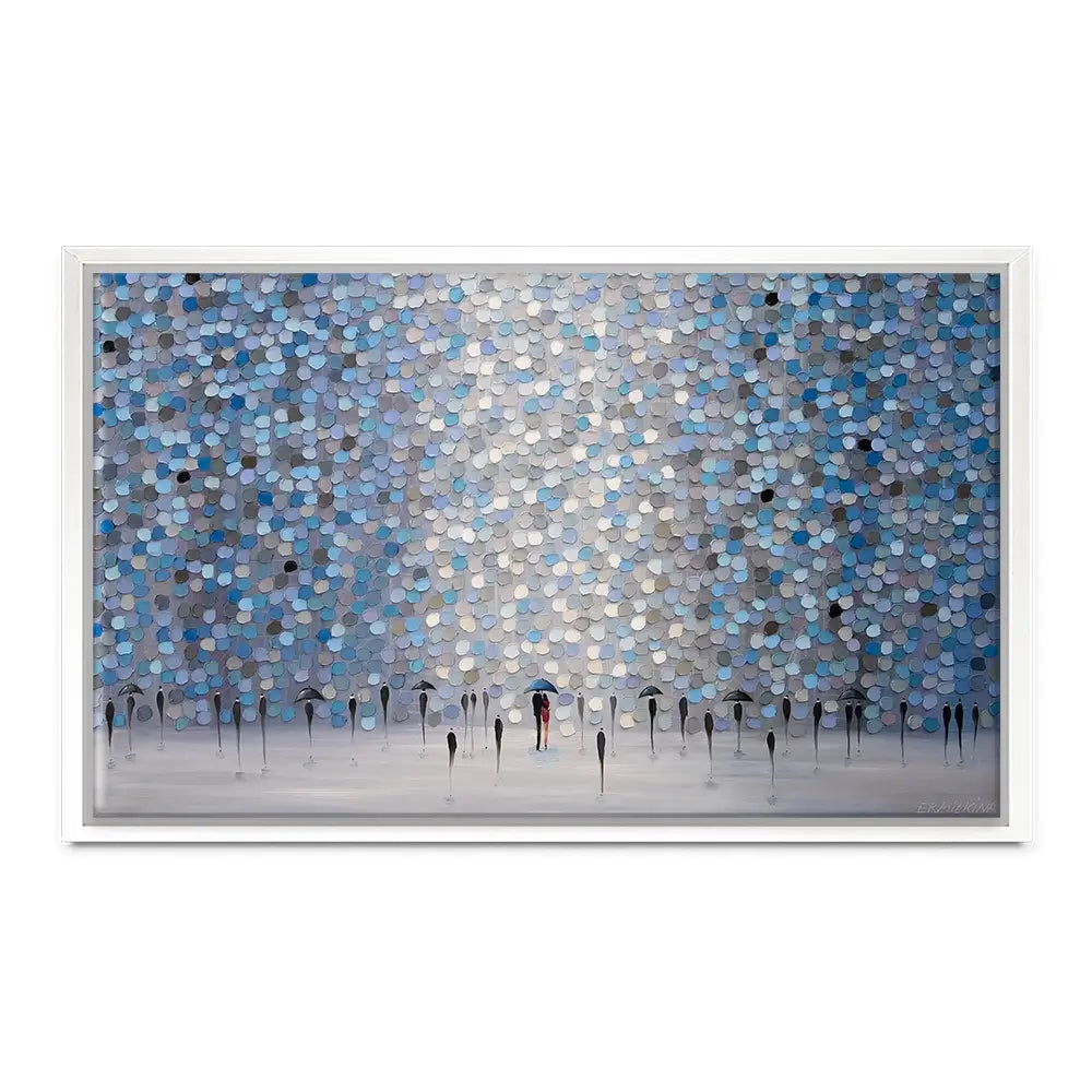 Dancing Rain Oversized Canvas Print Dancing Rain Oversized Canvas Print wall art product Ekaterina Ermilkina