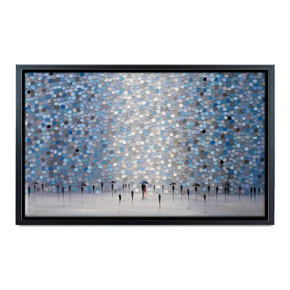 Dancing Rain Oversized Canvas Print Dancing Rain Oversized Canvas Print wall art product Ekaterina Ermilkina