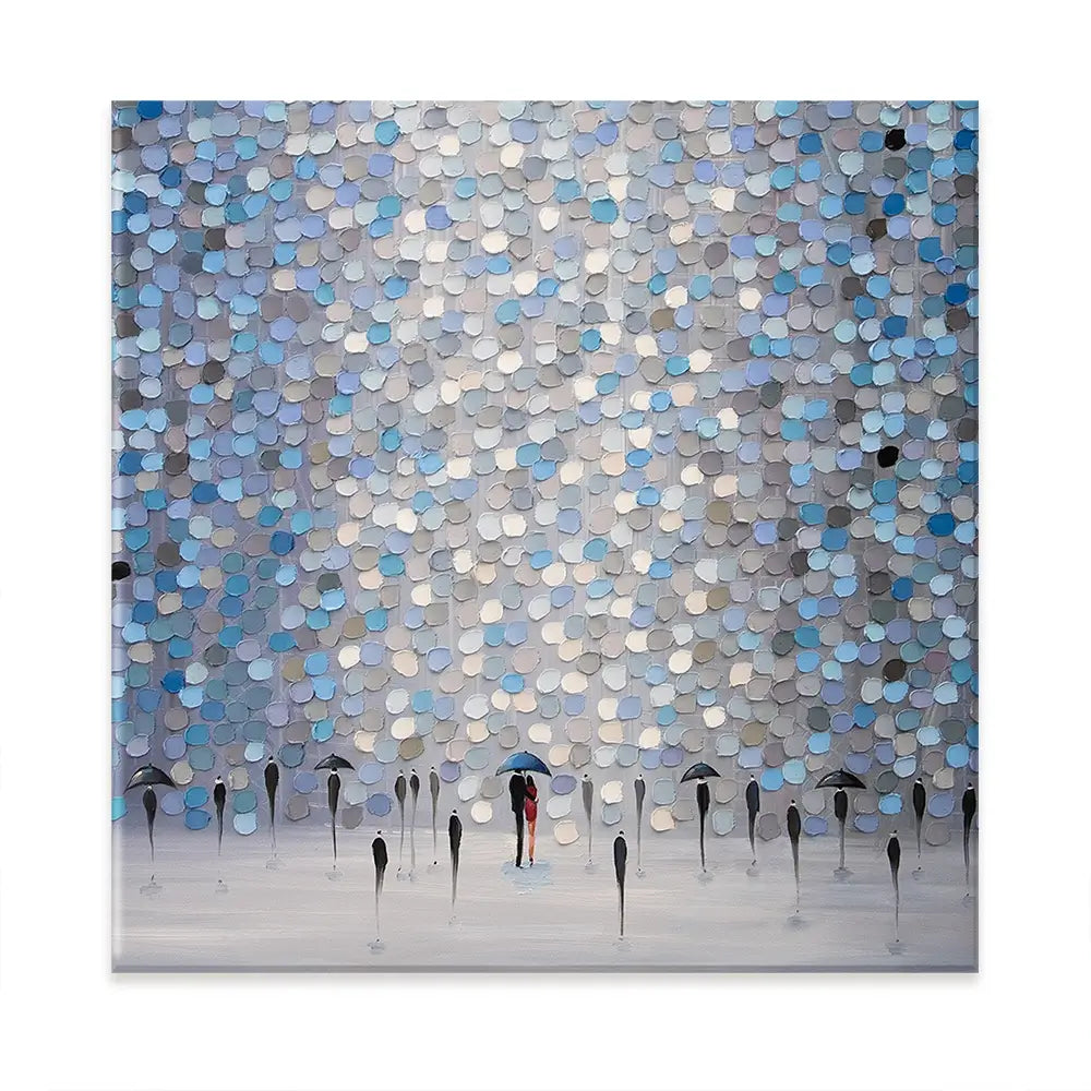 Dancing Rain Oversized Canvas Print Dancing Rain Oversized Canvas Print wall art product Ekaterina Ermilkina
