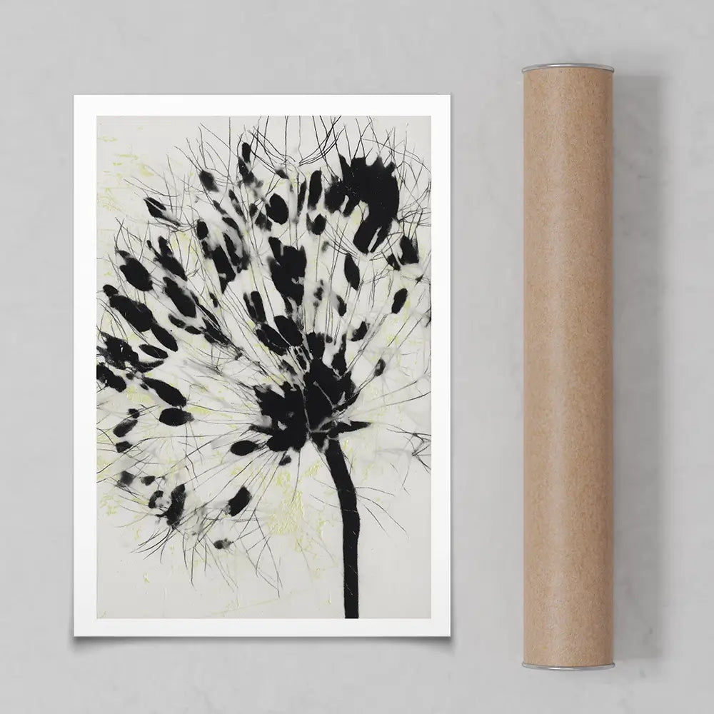 Dandelion Burst Art Print Dandelion Burst Art Print wall art product Chromatic Storm Studio